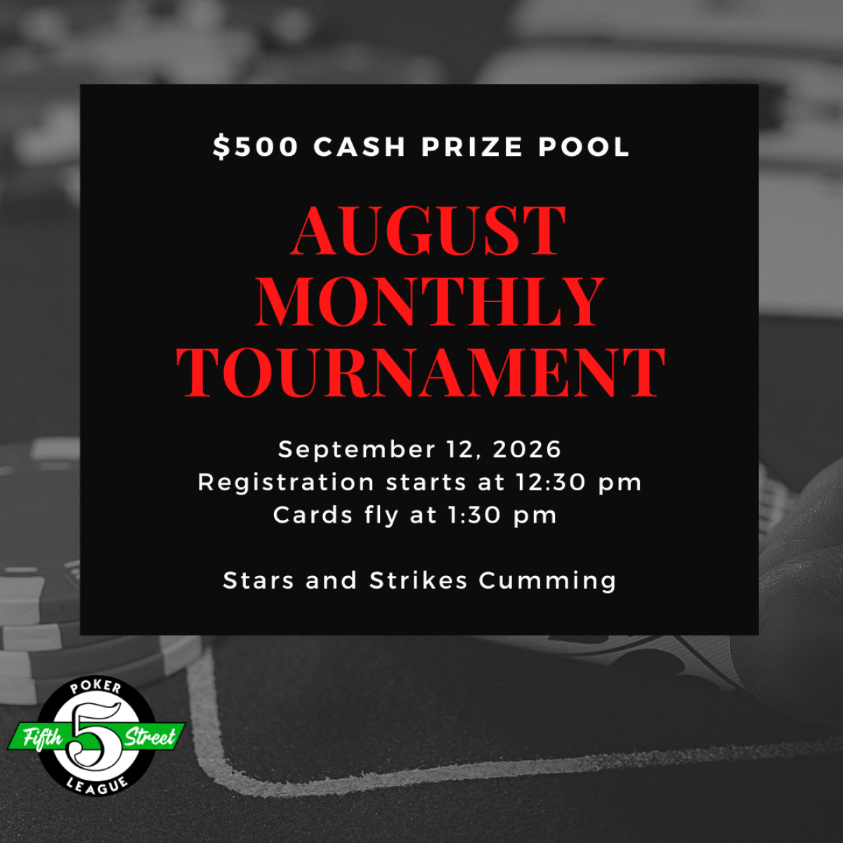 Have Fun with 5th Street Poker League